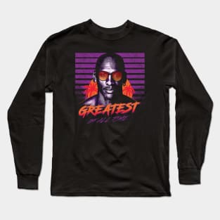 Michael Jordan GOAT Long Sleeve T-Shirt